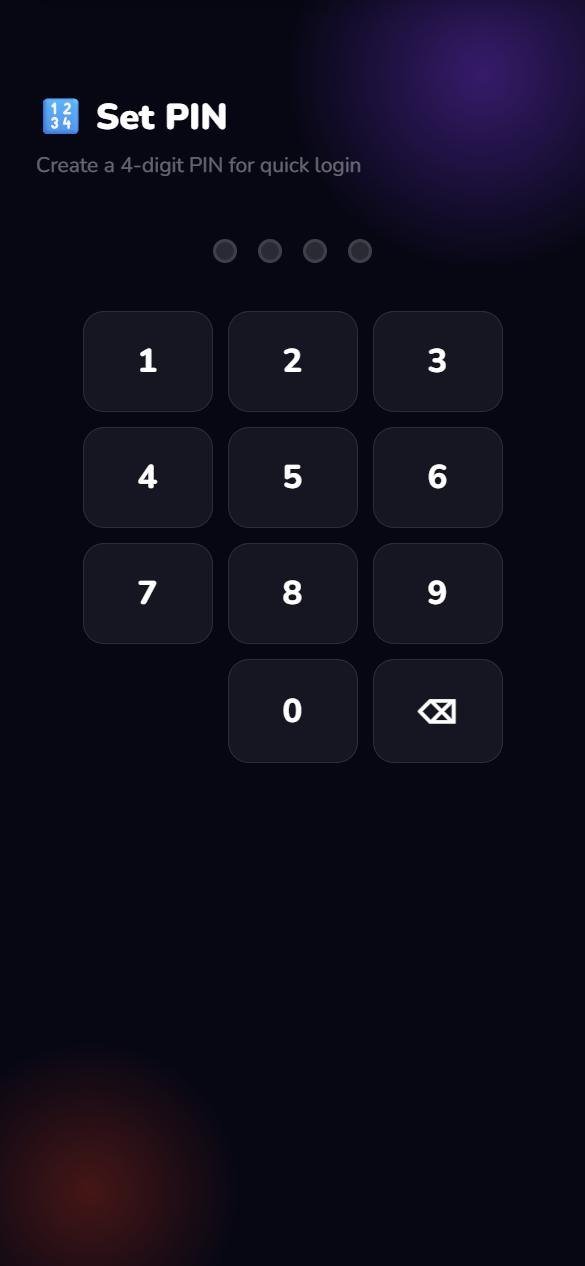 Set PIN